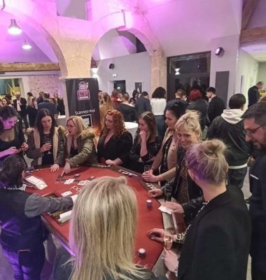 Evénementiel soirée casino